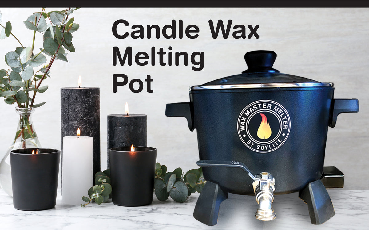 Wax Melter For Candle Making, This Wax Warmer Will Hold 7 Qts Of Melte – Soy  Lite Candle Supplies